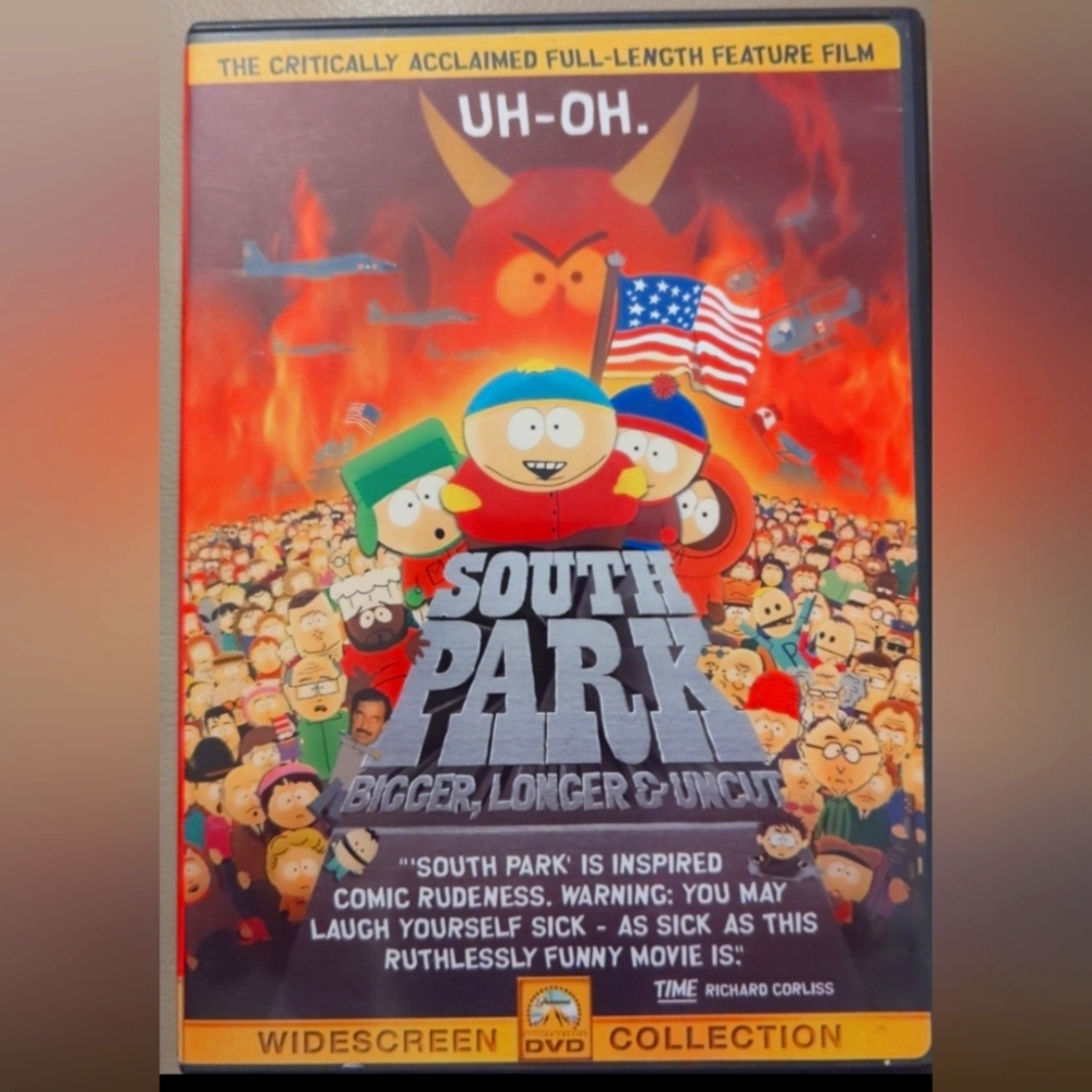 South Park UH-OH DVD.  A1